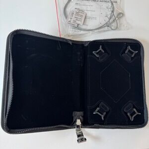 Vaultz‎ Locking Personal Security Case Zippered Tablet iPad Mini Storage